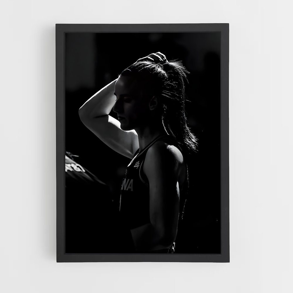 Poster Caitlin de clark – affiche Basketball (vue 2)